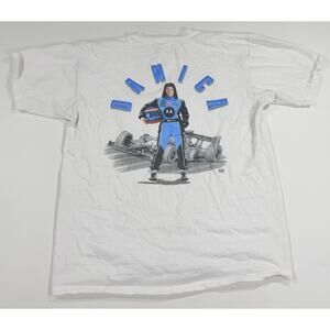 Vintage Danica Patrick Indycar Racing #7 Honda Motorolla T-Shirt Men's Large